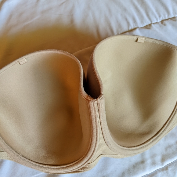 Fantasie Smoothing Seamless Strapless Bra Size 30G - Picture 4 of 6